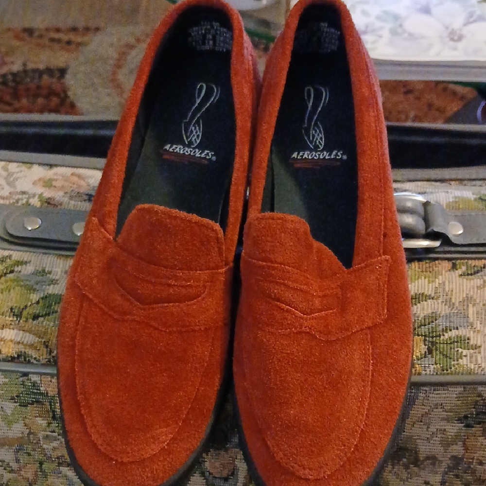 Shoes Size 10 Medium, Aerosoles, Red